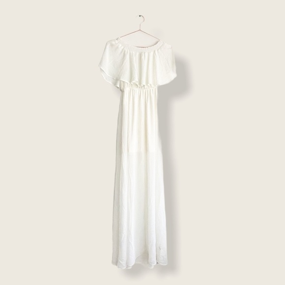 Show Me Your Mumu Hacienda White Maxi Dress - Picture 2 of 8